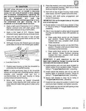 1992-2000 Mercury Mariner 105-225HP outboards Factory Service Manual, Page 649