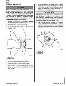 1992-2000 Mercury Mariner 105-225HP outboards Factory Service Manual, Page 650