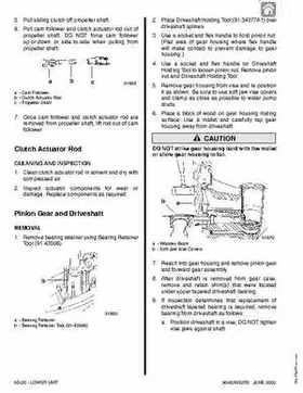 1992-2000 Mercury Mariner 105-225HP outboards Factory Service Manual, Page 672