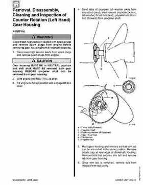 1992-2000 Mercury Mariner 105-225HP outboards Factory Service Manual, Page 705
