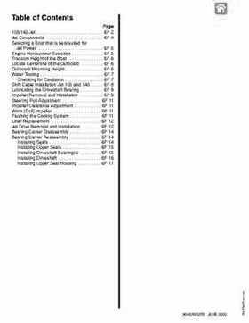 1992-2000 Mercury Mariner 105-225HP outboards Factory Service Manual, Page 741