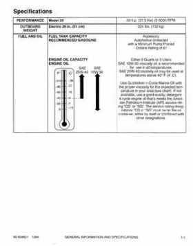1995 Mariner Mercury Outboards Service Manual 50HP 4-Stroke, Page 6