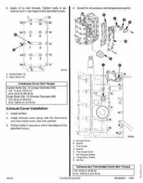 1995 Mariner Mercury Outboards Service Manual 50HP 4-Stroke, Page 159
