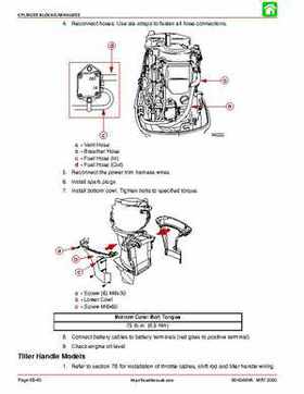 2001 Mercury Mariner 50-60HP Factory Service Manual, Page 283