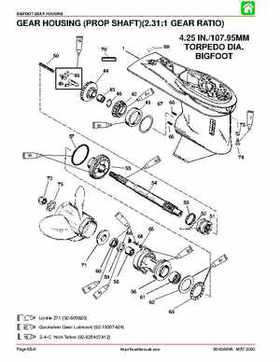 2001 Mercury Mariner 50-60HP Factory Service Manual, Page 464