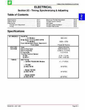 2002+ Mercury Mariner 150/175/200 EFI 2-stroke Factory Service Manual, Page 148