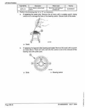 2005+ Mercury Verado 4 Stroke 200/225/250/275 6 gear housing Service Manual, Page 112