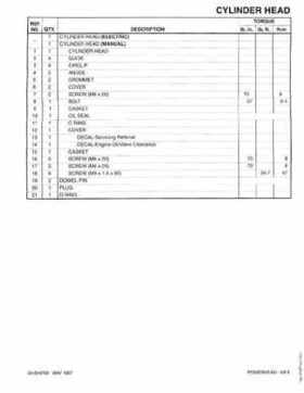 Mercury Mariner 25HP 4-Stroke Outboard Service Manual 1997, Page 126