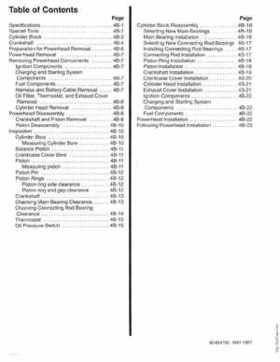 Mercury Mariner 25HP 4-Stroke Outboard Service Manual 1997, Page 147