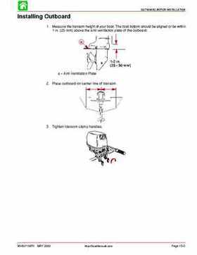 Mercury Mariner 4, 5, and 6HP 4-Stroke Factory Service Manual, Page 40