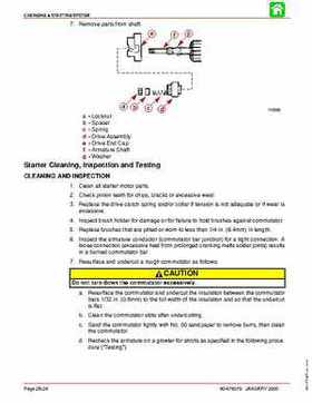 Mercury Mariner Models 135 150 175 200 Service Manual, Page 125