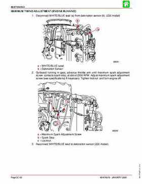 Mercury Mariner Models 135 150 175 200 Service Manual, Page 152