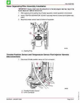 Mercury Mariner Models 135 150 175 200 Service Manual, Page 271