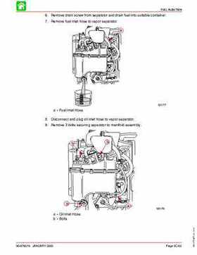 Mercury Mariner Models 135 150 175 200 Service Manual, Page 277