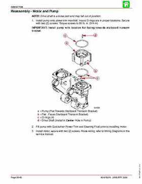 Mercury Mariner Models 135 150 175 200 Service Manual, Page 483