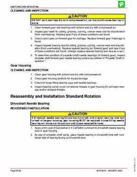 Mercury Mariner Models 135 150 175 200 Service Manual, Page 512