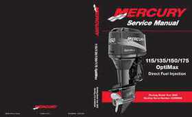 Mercury Optimax 115, 135, 150, 175, DFI year 2000 and up service manual., Page 1