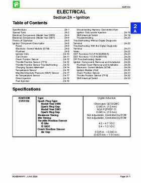 Mercury Optimax 115, 135, 150, 175, DFI year 2000 and up service manual., Page 66