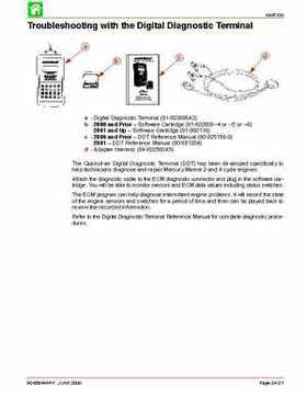 Mercury Optimax 115, 135, 150, 175, DFI year 2000 and up service manual., Page 86