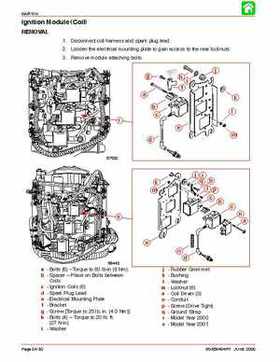 Mercury Optimax 115, 135, 150, 175, DFI year 2000 and up service manual., Page 94