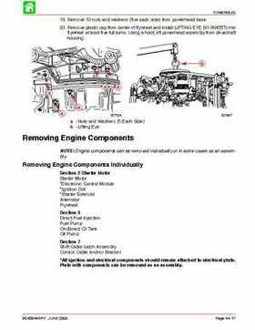Mercury Optimax 115, 135, 150, 175, DFI year 2000 and up service manual., Page 287