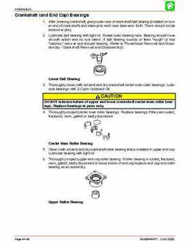 Mercury Optimax 115, 135, 150, 175, DFI year 2000 and up service manual., Page 316