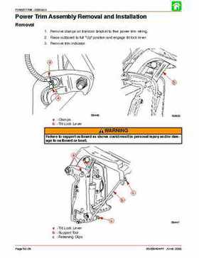 Mercury Optimax 115, 135, 150, 175, DFI year 2000 and up service manual., Page 446