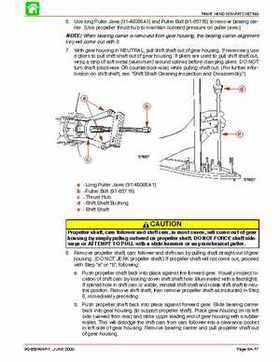 Mercury Optimax 115, 135, 150, 175, DFI year 2000 and up service manual., Page 500