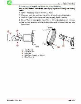 Mercury Optimax 115, 135, 150, 175, DFI year 2000 and up service manual., Page 524