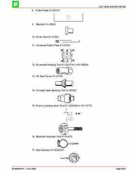 Mercury Optimax 115, 135, 150, 175, DFI year 2000 and up service manual., Page 535