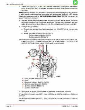 Mercury Optimax 115, 135, 150, 175, DFI year 2000 and up service manual., Page 576