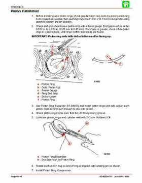 Mercury Optimax Models 135, 150, Direct Fuel Injection., Page 266