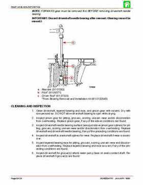 Mercury Optimax Models 135, 150, Direct Fuel Injection., Page 377