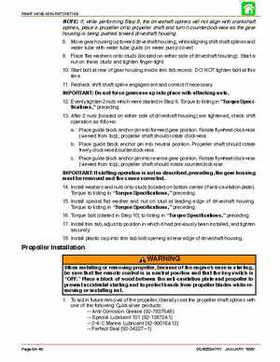 Mercury Optimax Models 135, 150, Direct Fuel Injection., Page 399