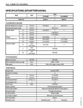 1996-2005 Suzuki DF40, DF50 Four Stroke Outboard Service Manual, Page 450