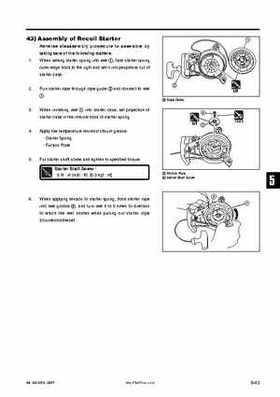 Tohatsu 4 Stroke MFS 2/2.5/3.5A Outboards Service Manual, Page 112