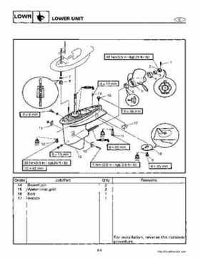 2000-2005 Yamaha F40B Outboard Service Manual, Page 276
