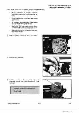 1992-1998 Polaris Personal Watercraft Service Manual PN 9912201, Page 202