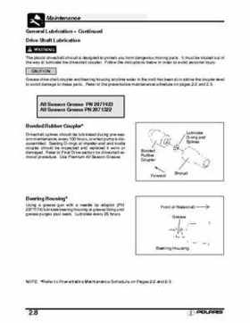 2002 Polaris Freedom, Virage, Genesis PWC Service Manual, Page 38