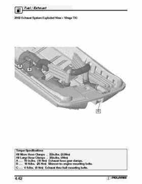 2002 Polaris Freedom, Virage, Genesis PWC Service Manual, Page 182