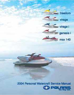 2004 Polaris Freedom, Virage, Genesis and MSX-140 Service Manual., Page 1