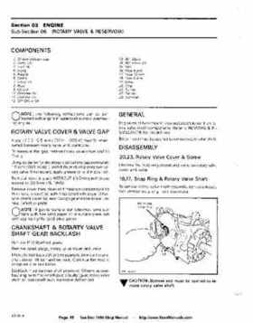 Bombardier SeaDoo 1989 factory shop manual, Page 55