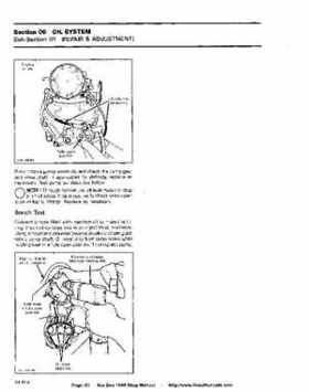 Bombardier SeaDoo 1989 factory shop manual, Page 81