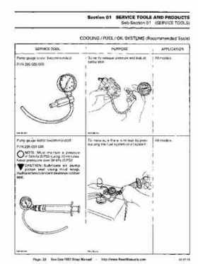 Bombardier SeaDoo 1993 factory shop manual, Page 23