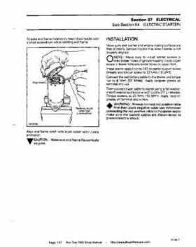 Bombardier SeaDoo 1993 factory shop manual, Page 157