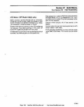 Bombardier SeaDoo 1993 factory shop manual, Page 189