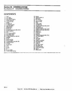 Bombardier SeaDoo 1993 factory shop manual, Page 233