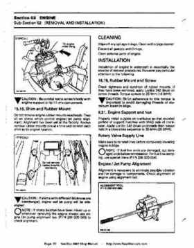 Bombardier SeaDoo 1994 factory shop manual, Page 55