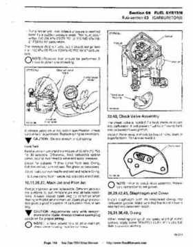 Bombardier SeaDoo 1994 factory shop manual, Page 119