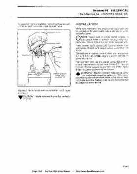 Bombardier SeaDoo 1994 factory shop manual, Page 156